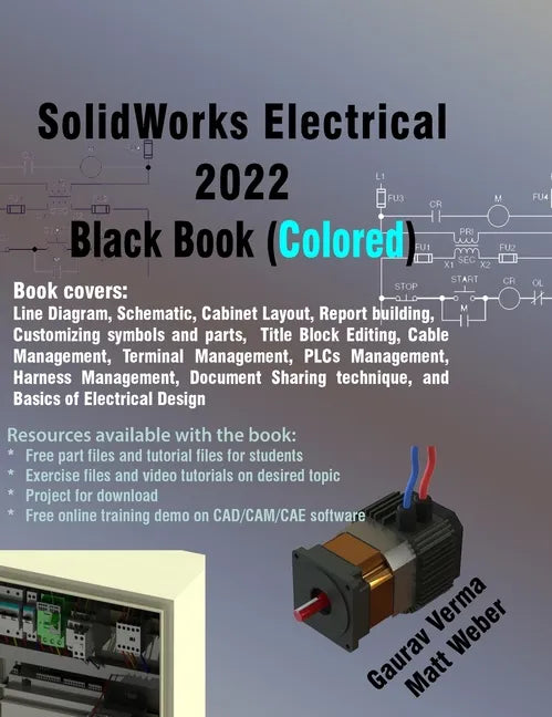 SolidWorks Electrical 2022 Black Book (Colored) - Hardcover