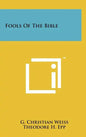 Fools Of The Bible - Hardcover