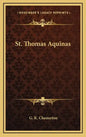St. Thomas Aquinas - Hardcover