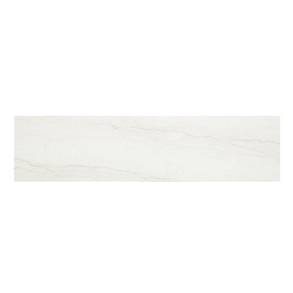 Edwyn - Server With Fireplace - Natural Marble Top & Espresso