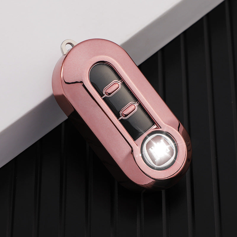 Silicone Key Fob Cover Case for - 3 Button Folding Remote Key Shell Protector