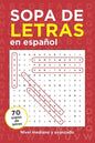 Sopa de Letras en Español: Nivel Mediano y Avanzado - Paperback