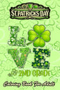 St Patricks Day Coloring Book For Adult: Love Shamrock An Adult Coloring Books St Patrick for Kids, Adults with Beautiful Irish Shamrock, Leprechaun a - Paperback