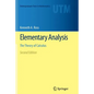 Elementary Analysis: The Theory of Calculus - Paperback