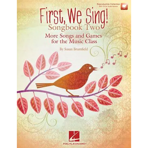 First We Sing! Songbook Two: More Songs and Games for the Music Class (Book/Online Audio) - Paperback