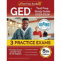 GED Test Prep Study Guide 2023-2024: 3 Practice Exams and GED Book for All Subjects [8th Edition] - Paperback