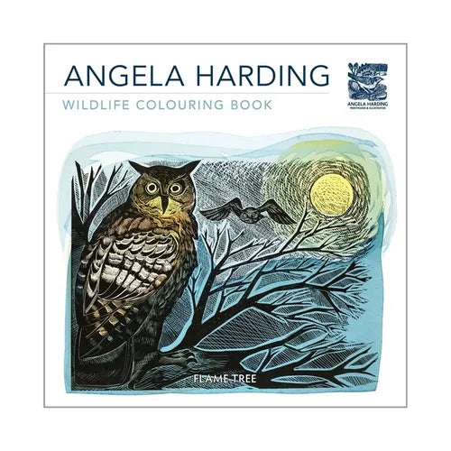 Wildlife (Angela Harding) Colouring Book - Paperback