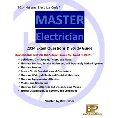2014 Master Electrician Exam Questions and Study Guide - Paperback