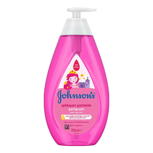 Johnson's Baby Shampoo with Argan Oil - Gentle, Sulfate-Free, 25.4 fl oz - Enhances Shine & Softness