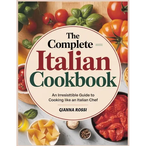 The Complete Italian Cookbook: An Irresistible Guide to Cooking Like an Italian Chef - Paperback