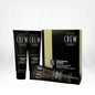 American Crew Ammonia-Free Hair Dye for Men - Natural White Hair Coverage, Precision Blend, 3x40ml