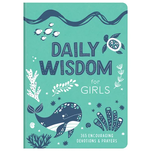 Daily Wisdom for Girls: 365 Encouraging Devotions and Prayers - Imitation Leather