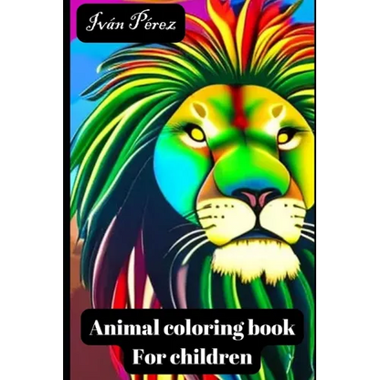 Animal coloring book: For children - Paperback