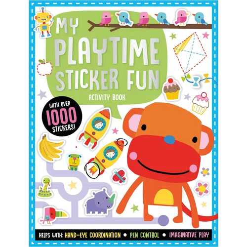 My Playtime Sticker Fun Activity Book - Paperback