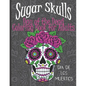 Sugar Skulls Day of the Dead: Coloring Book for Adults with Mandala Backgrounds - Paperback