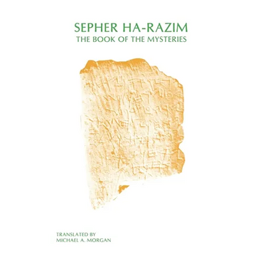 Sepher Ha-Razim: The Book of Mysteries - Paperback