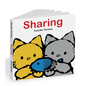 Sharing: An Interactive Book about Friendship for the Youngest Readers - Board Book