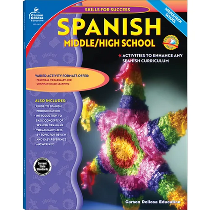 Spanish, Grades 6 - 12 - Paperback