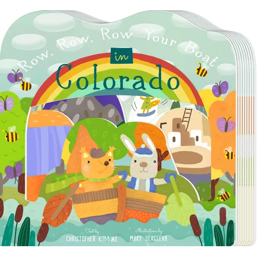 Row, Row, Row Your Boat in Colorado - Board Book