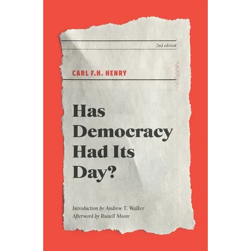 Has Democracy Had Its Day? - Paperback