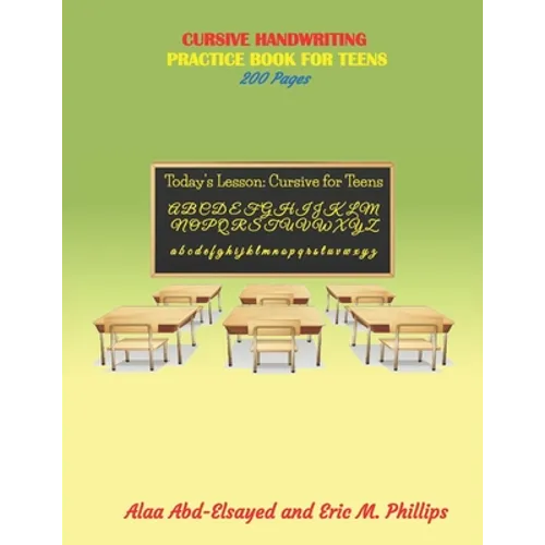 Cursive Handwriting: Practice Book for Teens - Paperback