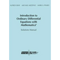 Introduction to Ordinary Differential Equations with Mathematica(r): Solutions Manual - Paperback