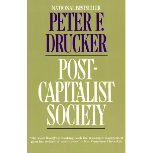 Post-Capitalist Society - Paperback