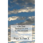 On The Immaculate Conception - Paperback