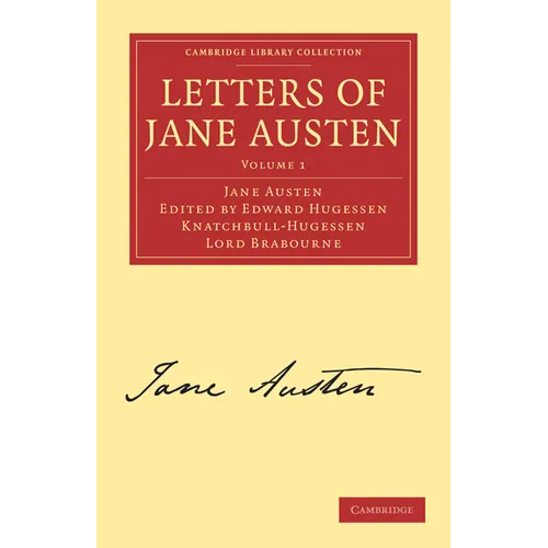 Letters of Jane Austen: Volume 1 - Paperback