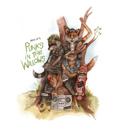 Punks In The Willows (Hardcover) - Hardcover