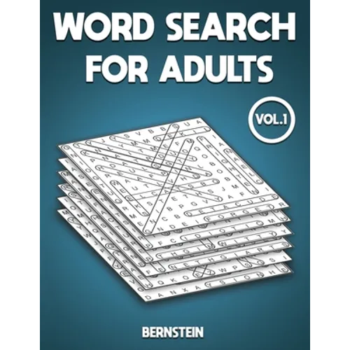 Word Search for Adults: 200 Large Print Word Search Puzzles for Adults - With Solutions Vol 1 - Paperback