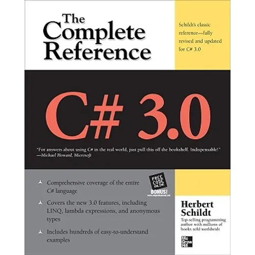 C# 3.0 the Complete Reference 3/E - Paperback