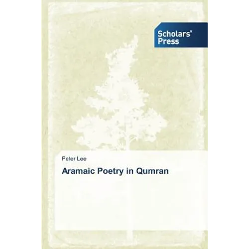 Aramaic Poetry in Qumran - Paperback