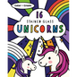 Stained Glass Coloring Unicorns - Paperback