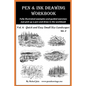 Pen and Ink Drawing Workbook Vol 6: Drawing Quick and Easy Pen & Ink Landscapes - Paperback