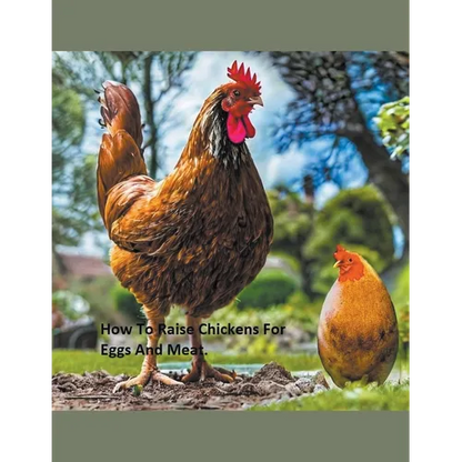 How to Raise Chickens For Eggs and Meat - Paperback