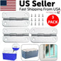 3PCS Stainless Steel Cooler Hinges & Screws Replacements For Igloo Cooler Parts