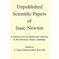 Unpublished Scientific Papers of Isaac Newton: A Selection from the Portsmouth Collection in the University Library, Cambridge - Paperback