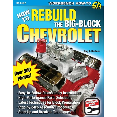 How to Rebuild the Big-Block Chevrolet - Paperback