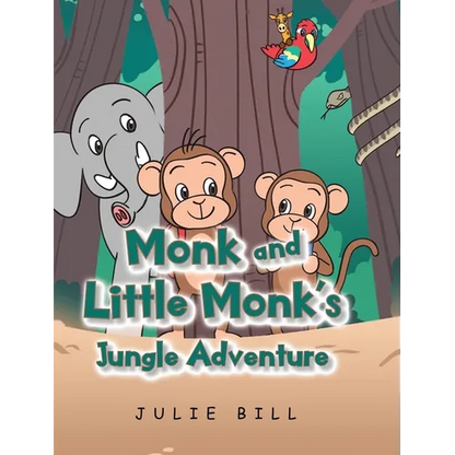 Monk and Little Monk's Jungle Adventure - Hardcover