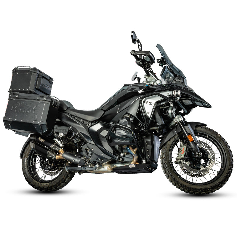 LOBOO Engine Guard for BMW R1300GS / R1300GS Adventure – 4 mm Aluminum Alloy Skid Plate, Anodized Surface, Vibration Damping Design