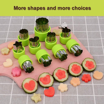 9-Pieces Set: LENK Vegetable Cutter Shapes