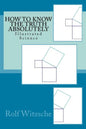 How to Know the Truth Absolutely: Illustrated Science - Paperback