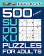 500 Expert Sudoku Puzzles for Adults (with answers) - Paperback
