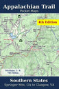 Appalachian Trail Pocket Maps - Southern States - Paperback