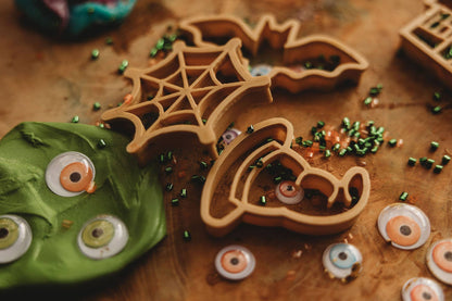 Halloween Eco Cutter™ Play Doh or Cookie Dough Cutter Set of 5
