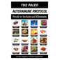 The Paleo Autoimmune Protocol: Quick Reference FOOD CHART in BLACK and WHITE - Paperback