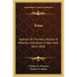 Texas: Address Of The Hon. William H. Wharton, Delivered In New York, April, 1836: Also, Address Of The Hon. Stephen F. Austi - Paperback