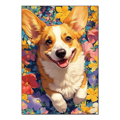 DIY Handmade Diamond Painting With Colorful Animals And Full Diamonds