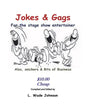 Jokes & Gags for the Stage Show Entertainer - Paperback
